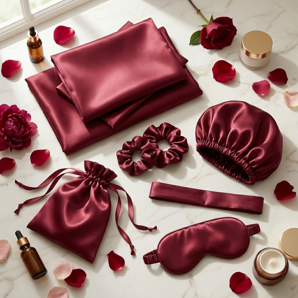 SilkenSleep™ Complete Overnight Kit | Complete Satin Hair Protection Bundle